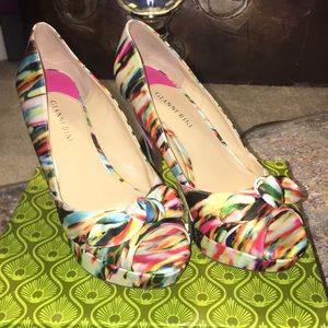 Gianni Bini now open toe heels! Super cute and fun